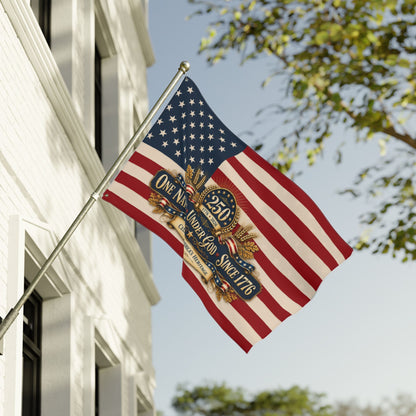 One Nation-Under God-Since 1776 Double Sided Flag