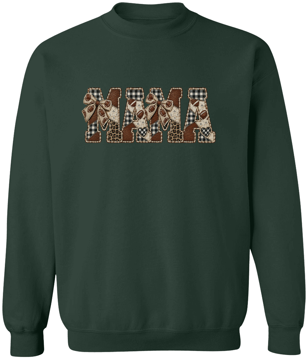 Sports MAMA Crewneck Pullover Sweatshirt