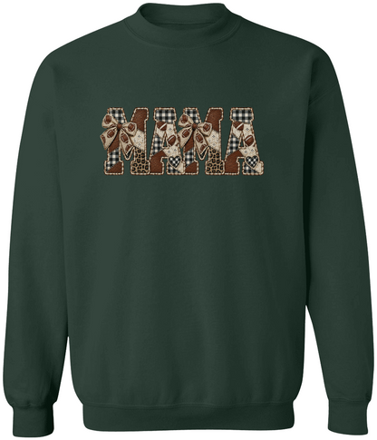 Sports MAMA Crewneck Pullover Sweatshirt