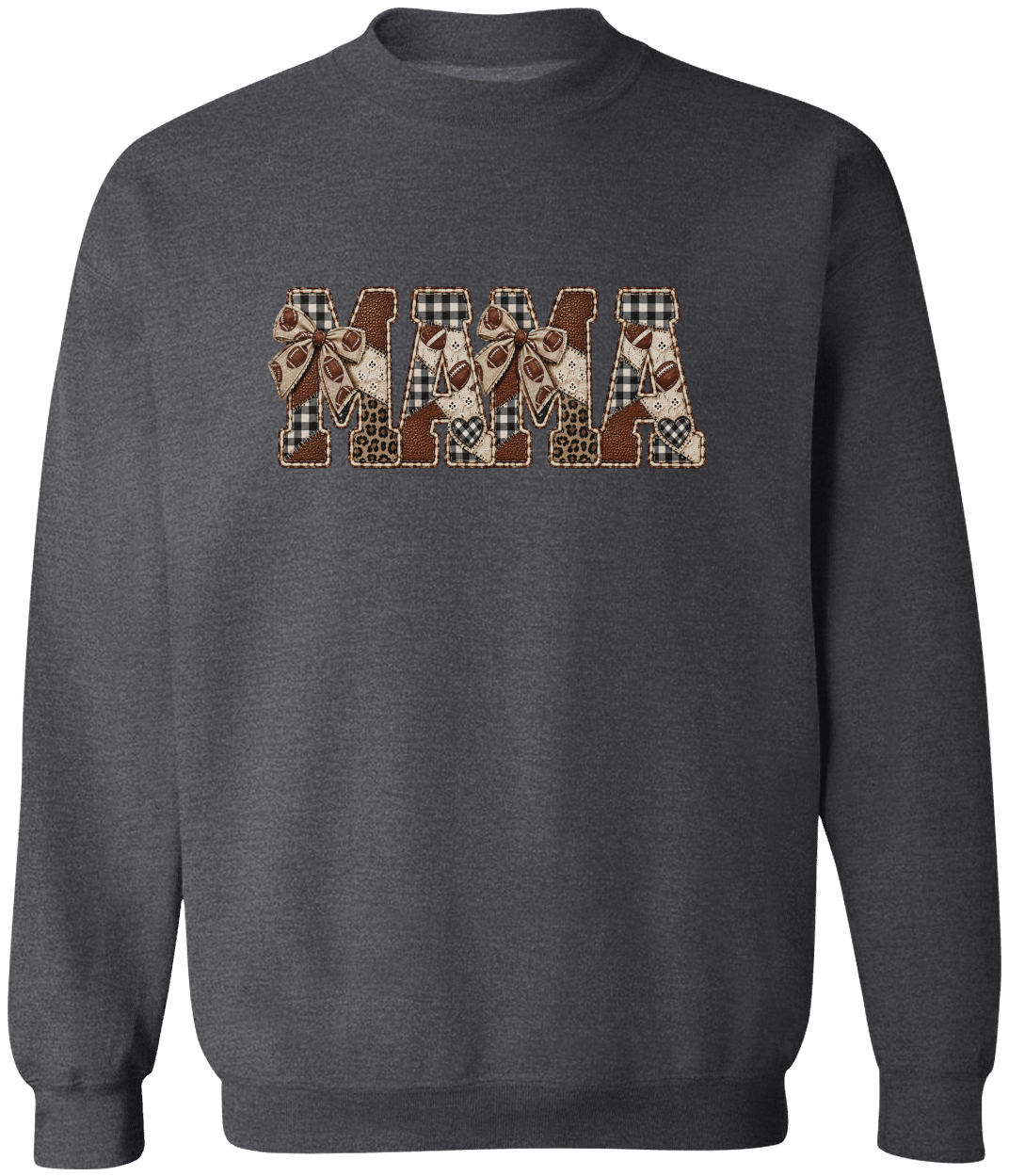Sports MAMA Crewneck Pullover Sweatshirt