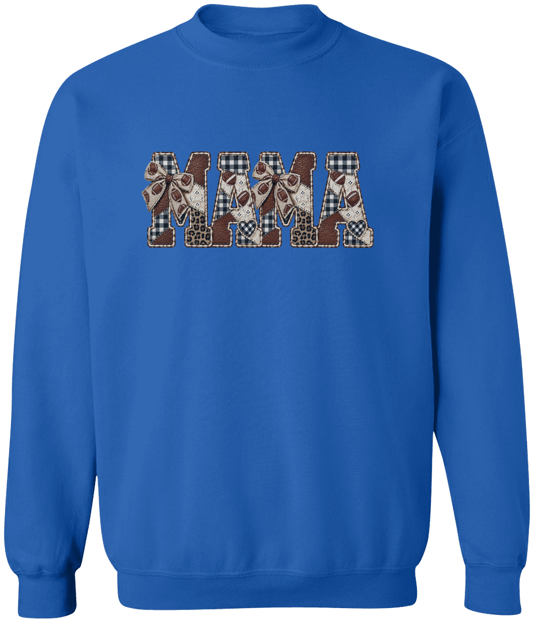 Sports MAMA Crewneck Pullover Sweatshirt