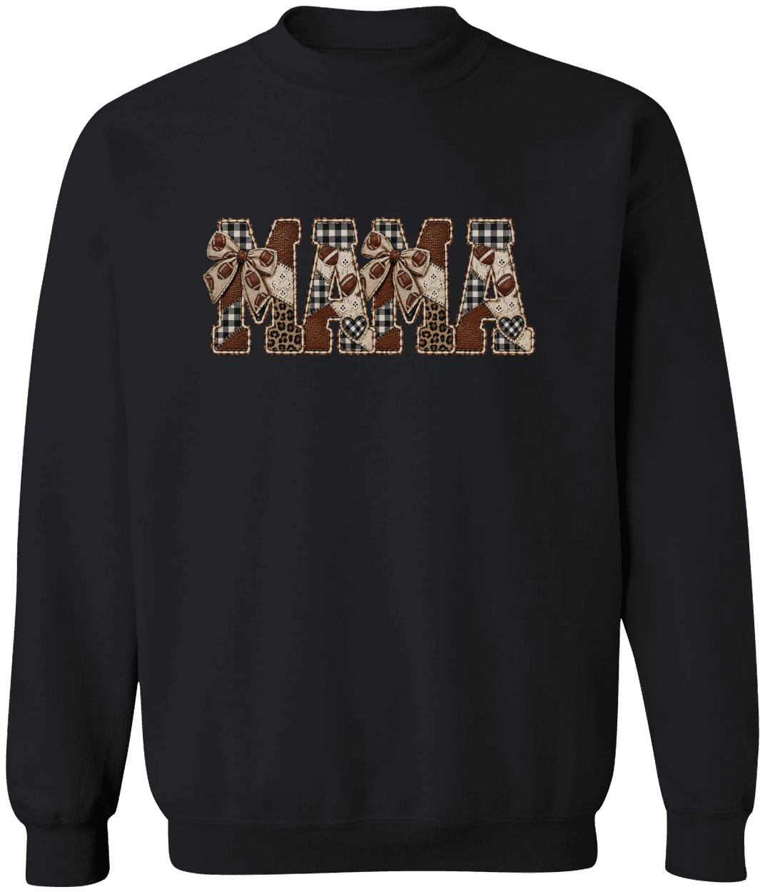 Sports MAMA Crewneck Pullover Sweatshirt