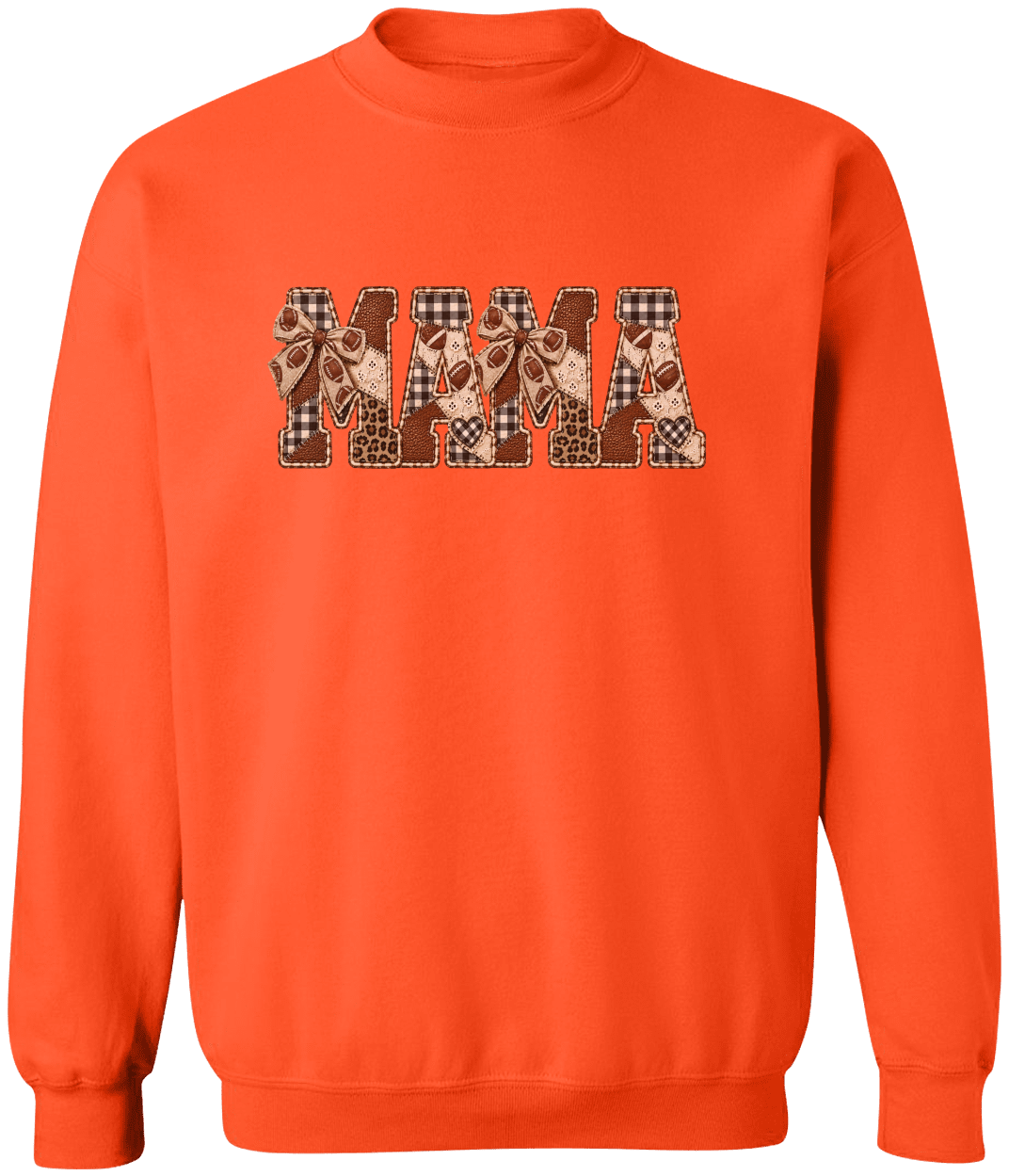 Sports MAMA Crewneck Pullover Sweatshirt