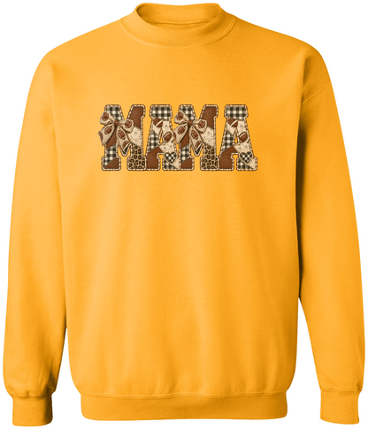 Sports MAMA Crewneck Pullover Sweatshirt