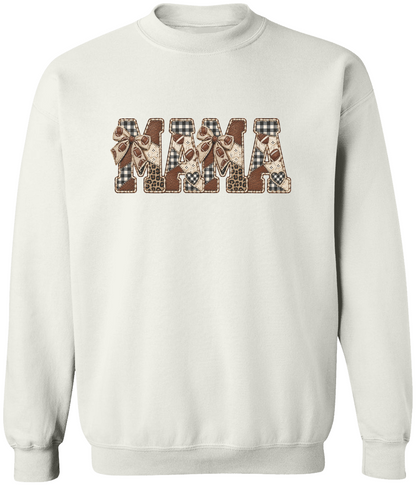 Sports MAMA Crewneck Pullover Sweatshirt