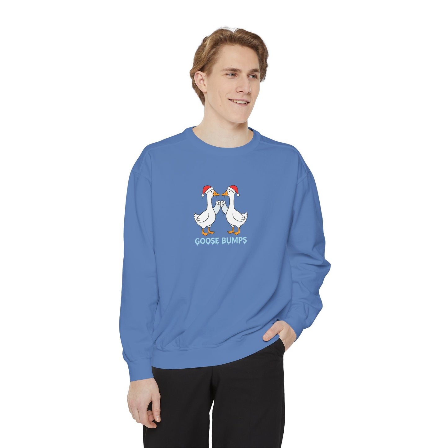 Goose Bumps Unisex Garment-Dyed Sweatshirt