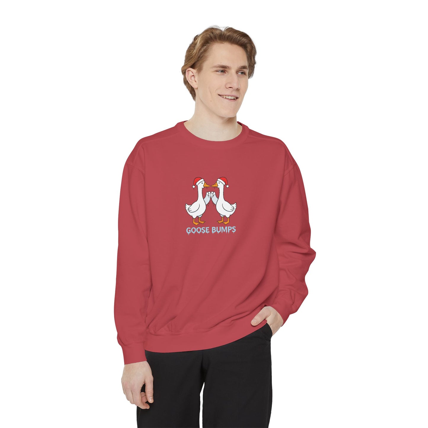 Goose Bumps Unisex Garment-Dyed Sweatshirt